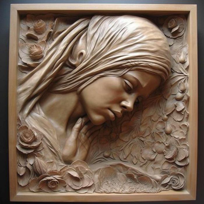 نموذج ثلاثي الأبعاد لآلة CNC 3D Art 